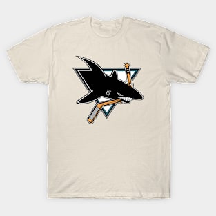 Retro San Jose Sharks T-Shirt